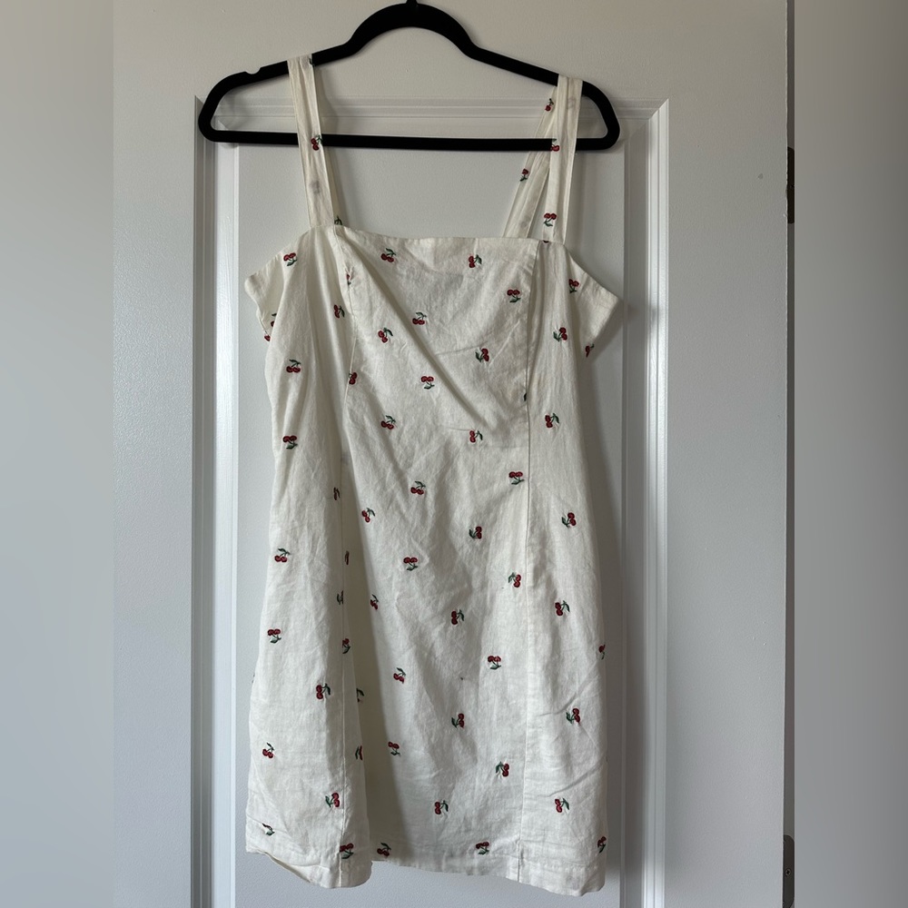 Worn only once, cherry dress